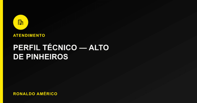 Atendimento técnico em Alto de Pinheiros — perfil técnico da região | Ronaldo Américo