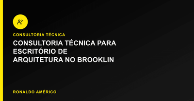 Consultoria técnica para projeto elétrico em escritório de arquitetura no Brooklin | Caso real Ronaldo Américo Consultoria técnica para projeto elétrico em escritório de arquitetura no Brooklin | Caso real Ronaldo Américo