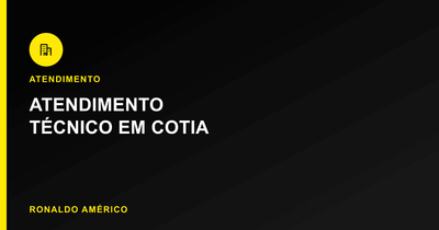 Atendimento técnico em Cotia — eletricista e serviços técnicos | Ronaldo Américo