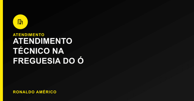 Atendimento técnico em Freguesia do Ó — eletricista e serviços técnicos | Ronaldo Américo Atendimento técnico em Freguesia do Ó — eletricista e serviços técnicos | Ronaldo Américo