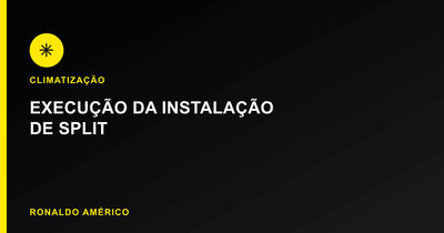 Instalação de ar-condicionado split — execução profissional | Ronaldo Américo Instalação de ar-condicionado split — execução profissional | Ronaldo Américo