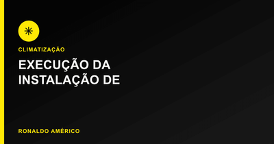 Instalação de ar-condicionado VRF — execução profissional | Ronaldo Américo