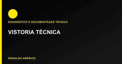 Laudo técnico para seguro residencial — vistoria técnica | Ronaldo Américo