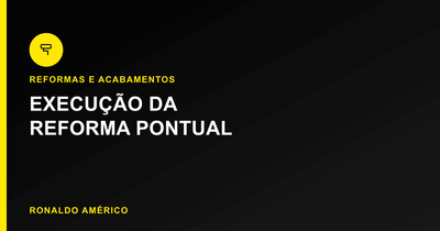 Reforma elétrica pontual — execução da reforma pontual | Ronaldo Américo Reforma elétrica pontual — execução da reforma pontual | Ronaldo Américo