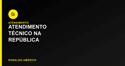 Atendimento técnico em República — eletricista e serviços técnicos | Ronaldo Américo