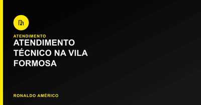 Atendimento técnico em Vila Formosa — eletricista e serviços técnicos | Ronaldo Américo Atendimento técnico em Vila Formosa — eletricista e serviços técnicos | Ronaldo Américo
