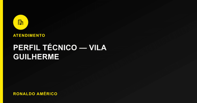 Atendimento técnico na Vila Guilherme — perfil técnico da região | Ronaldo Américo Atendimento técnico na Vila Guilherme — perfil técnico da região | Ronaldo Américo