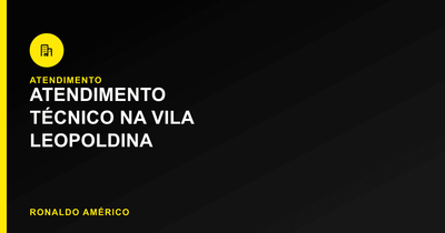 Atendimento técnico em Vila Leopoldina — eletricista e serviços técnicos | Ronaldo Américo Atendimento técnico em Vila Leopoldina — eletricista e serviços técnicos | Ronaldo Américo