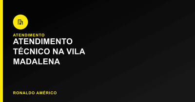 Atendimento técnico em Vila Madalena — eletricista e serviços técnicos | Ronaldo Américo