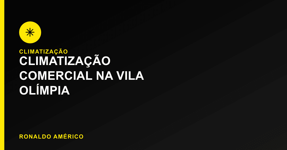 Climatização comercial VRF em escritório na Vila Olímpia