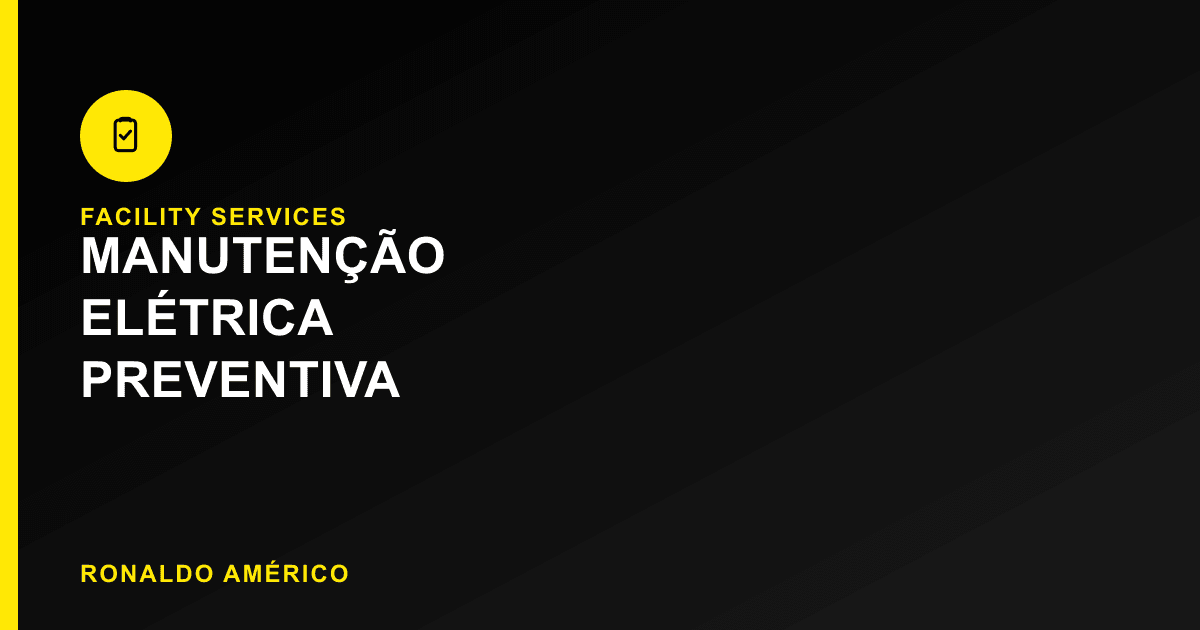 Manutenção Elétrica Preventiva