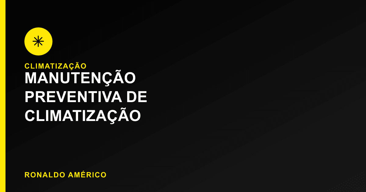 Manutenção Preventiva de Climatização