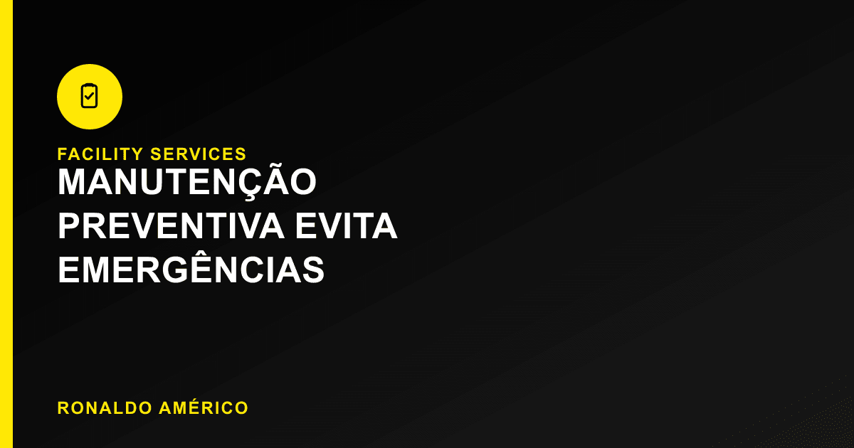 Manutenção elétrica preventiva — por que evita emergências e prejuízo
